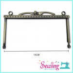 FRAME - RECTANGLE-METAL-15CM & 20CM (BRONZE)